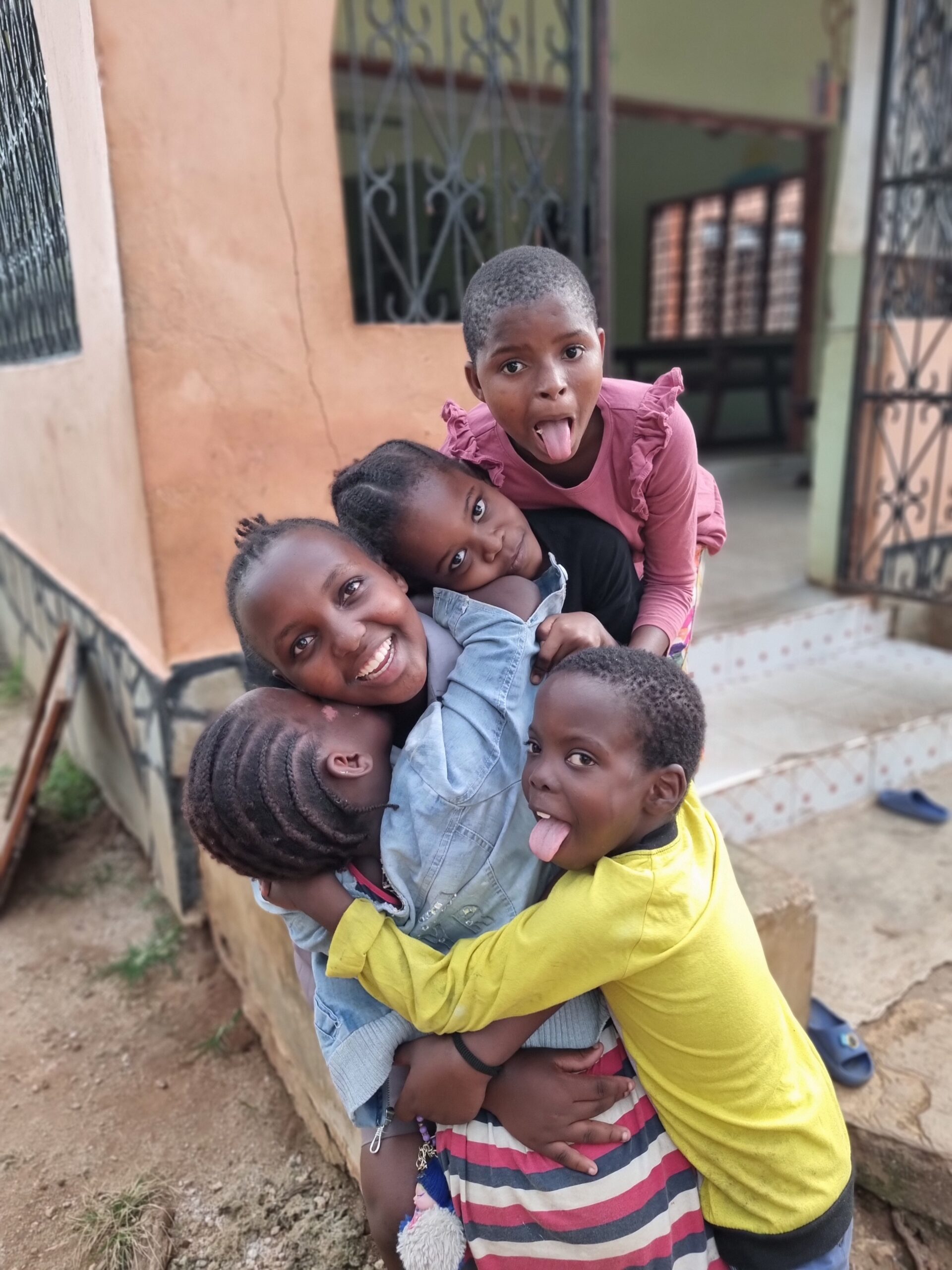 Children at Child of Mercy Children's Home